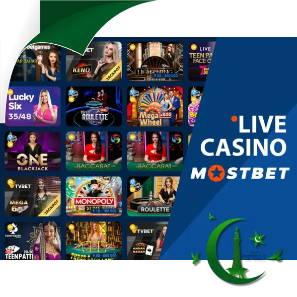 Mostbet Live Casino